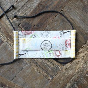 Face Mask, 100% Cotton, 3 Layer, Made in USA